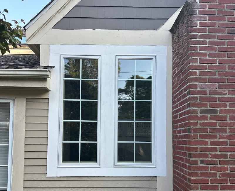 Andersen 400 Series casements with PVC exterior